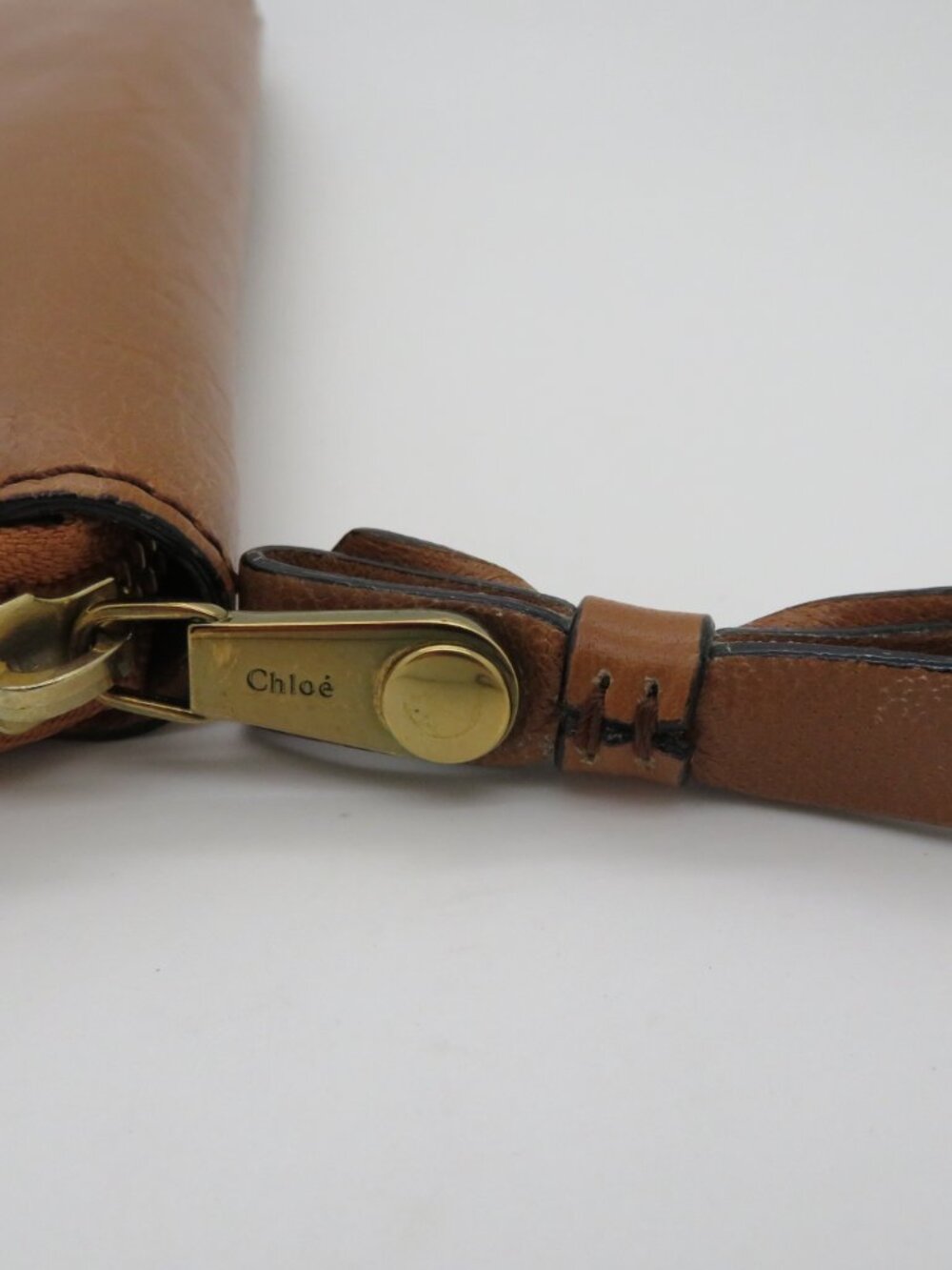 Chloé Nutmeg Brown Sheepskin Leather Wallet - Picture 14 of 16